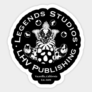 Legends Studios Taffy T. Clown Logo Sticker